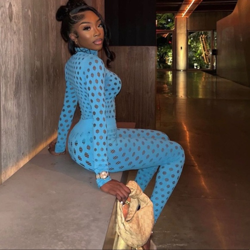 MAISIE WILEN Exclusive Blue Perforated set